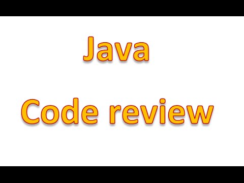 Java code review