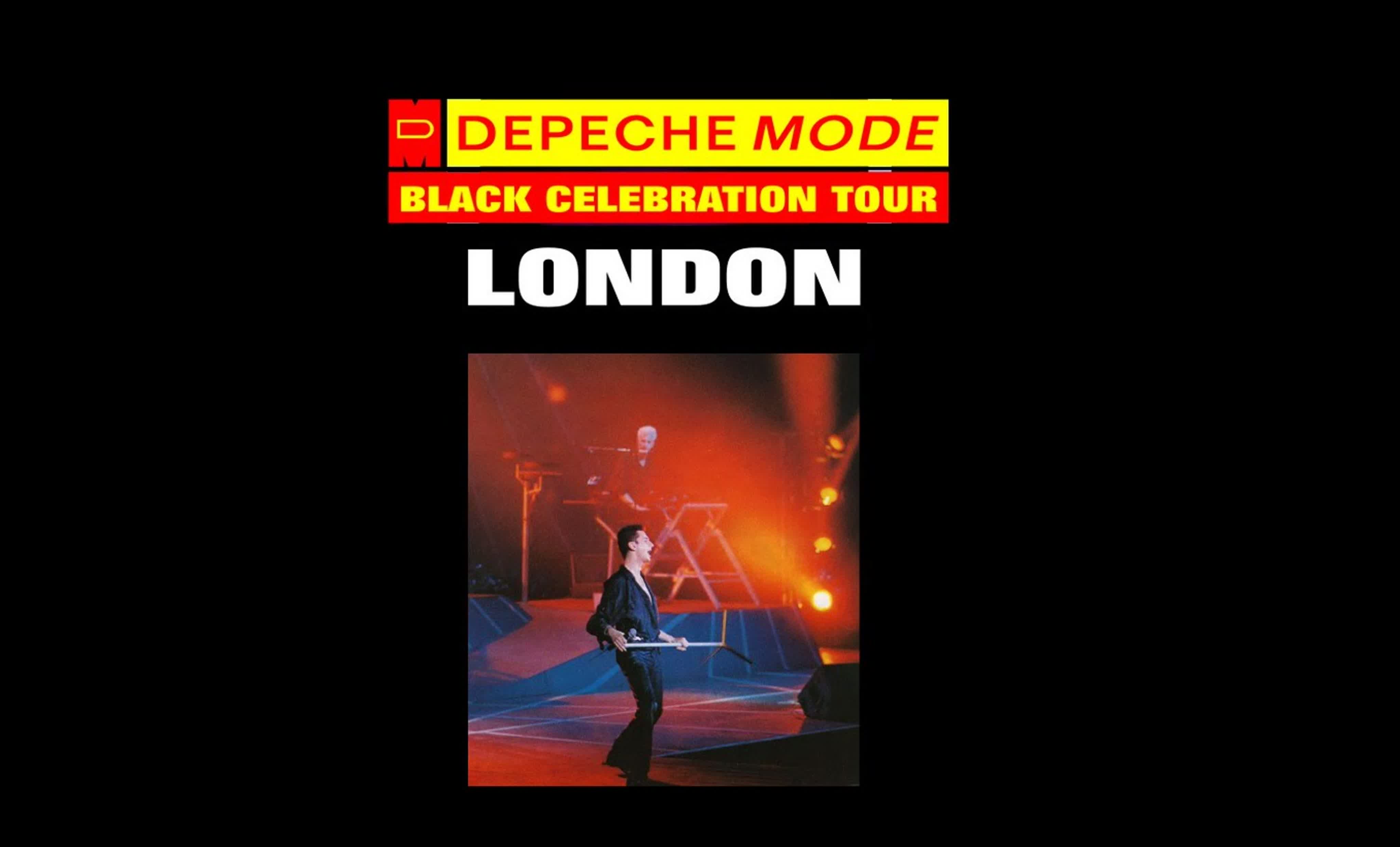 1986 Black Celebration Tour