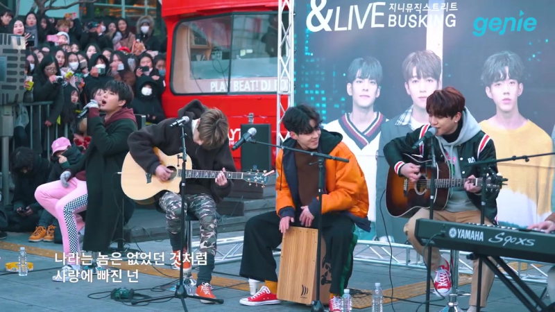 171119 Genie Music Street & Live Busking in Sinchon