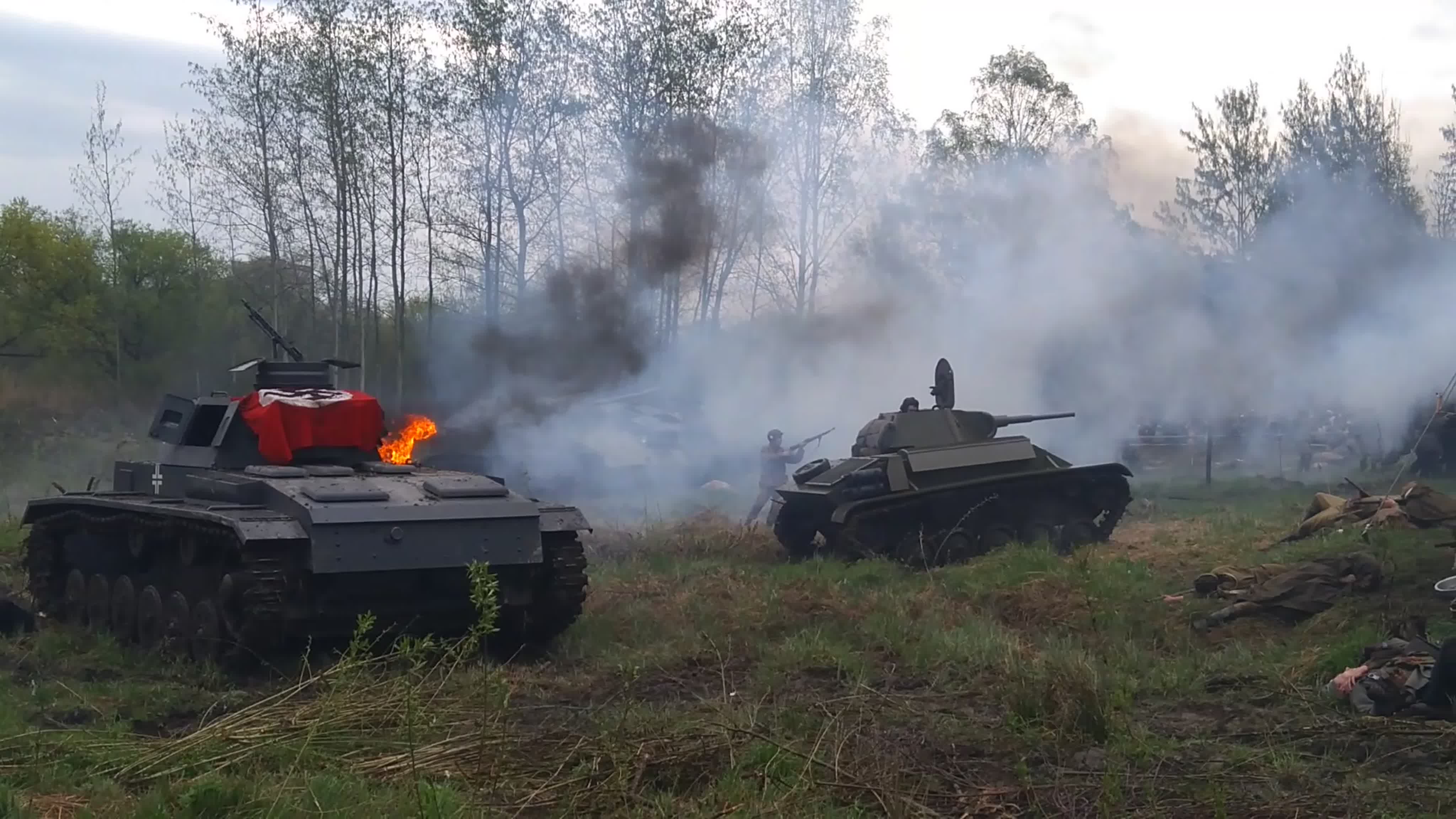 Военной-исторический фестиваль " Последний бой"