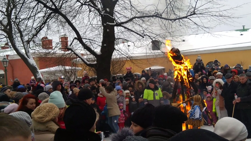 Масленица на Петропавловской крепости