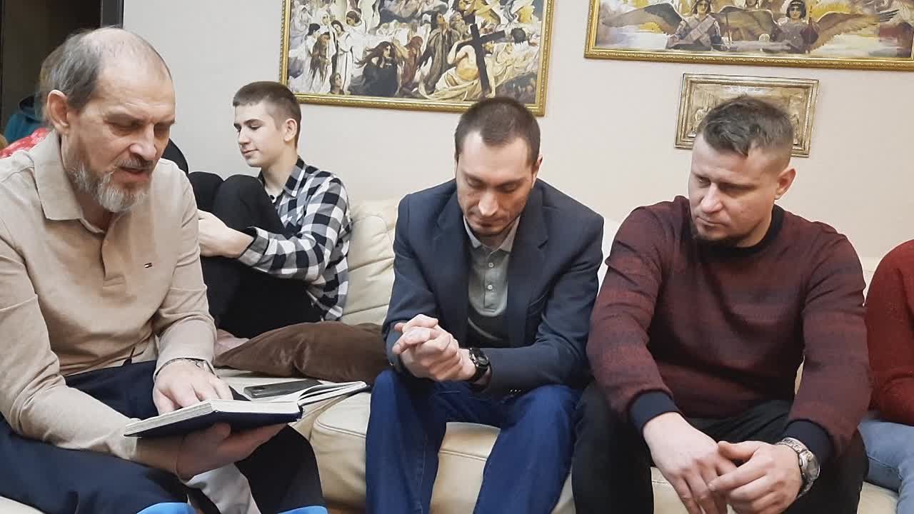 19.02.2023 - Воскресная трапеза у Любимовых. О СТРАШНОМ СУДЕ. Поминовение брата нашего Андрея.