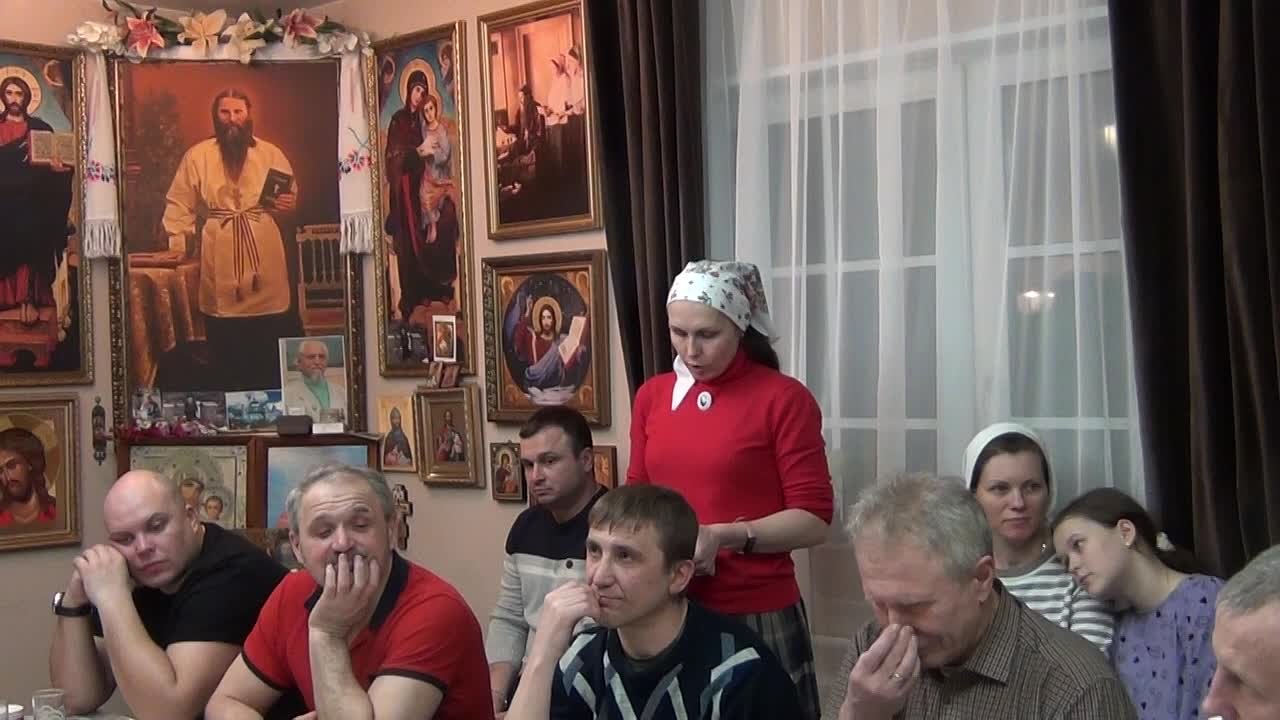 29.01.2023 - Воскресная трапеза у Любимовых.  АНГЕЛ ЕФРЕМА