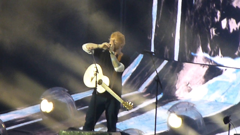 Ed Sheeran: Live concert Otkrytie Arena, Moscow