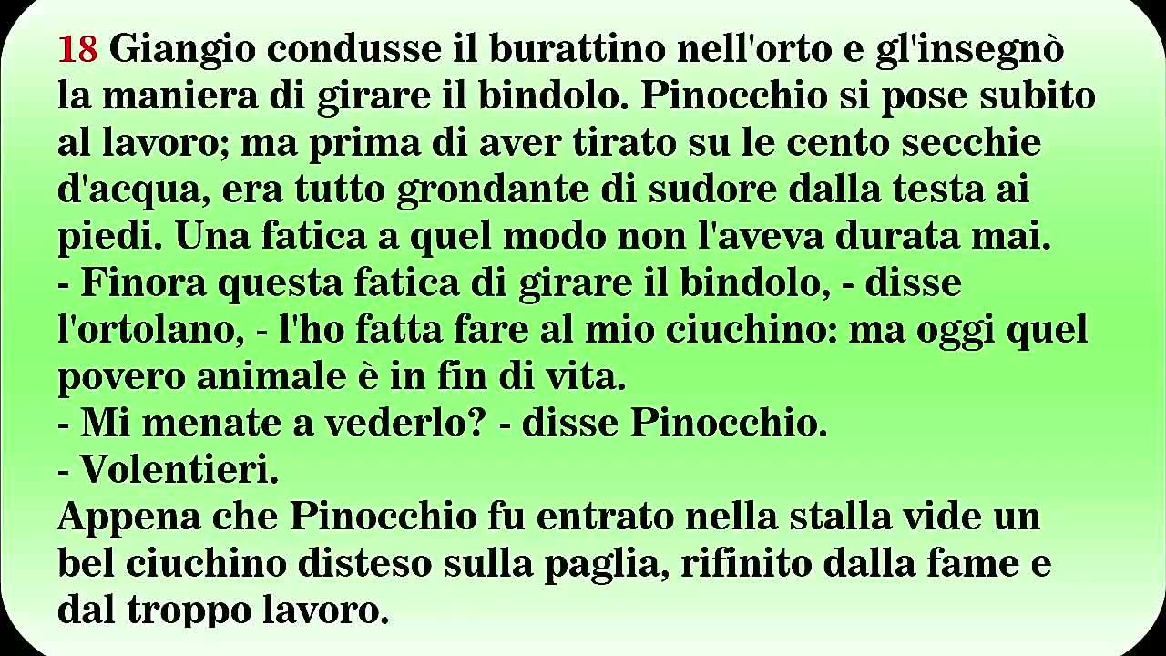 LE AVVENTURE DI PINOCCHIO