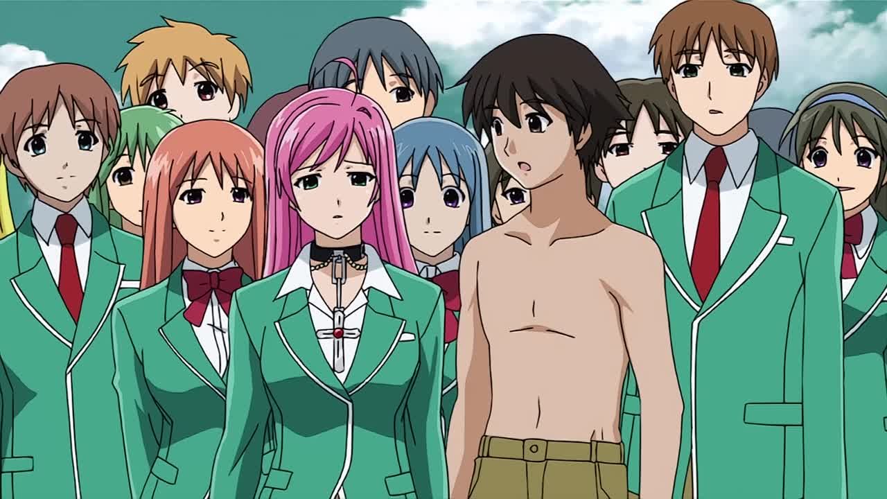 Розарио + Вампир / Rosario to Vampire TV [2008]