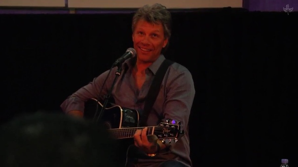 An evening with Jon Bon Jovi at The Hard Rock Hotel in San Diego, CA, USA on October 4, 2014