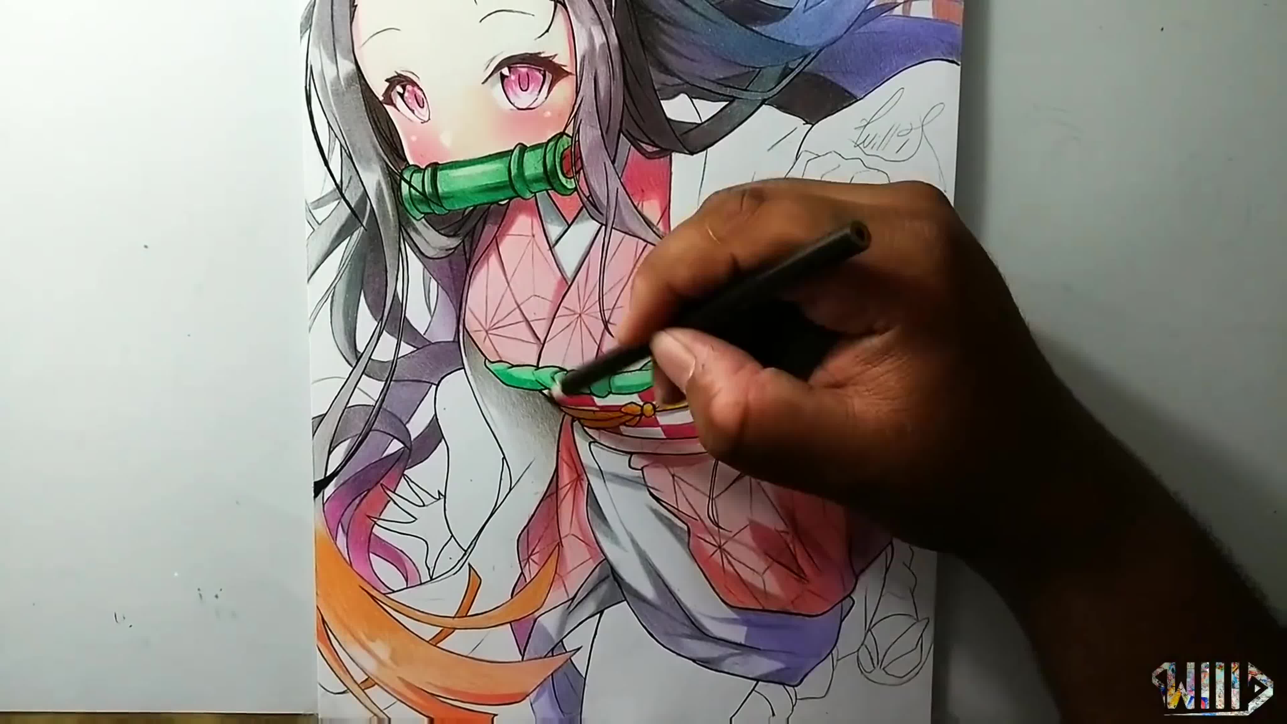 Video draw anime