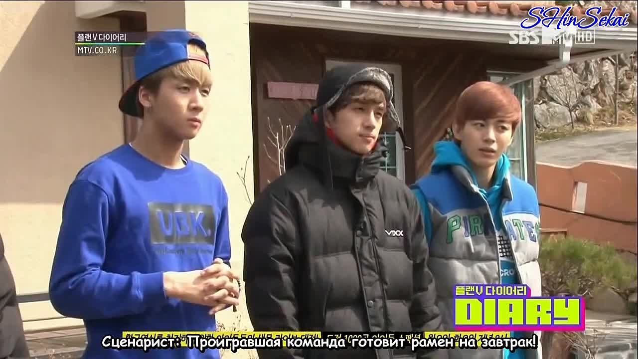 [RUS.SUB] SBS MTV Plan V Diary VIXX