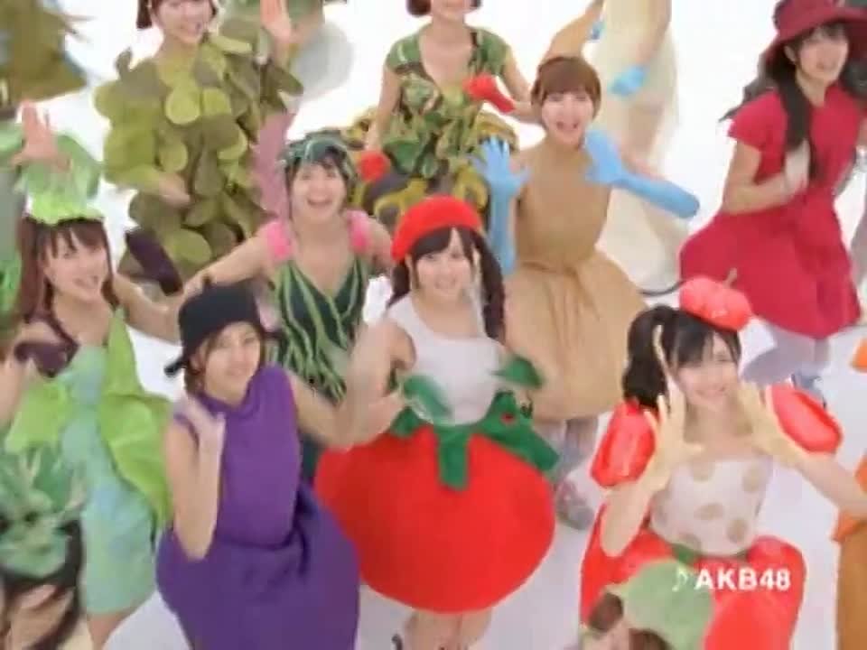 [CM] AKB48 x Yasai 1 Nichi Koreippon