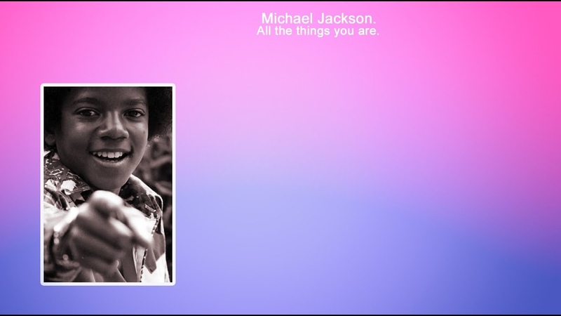 Michael Jackson.