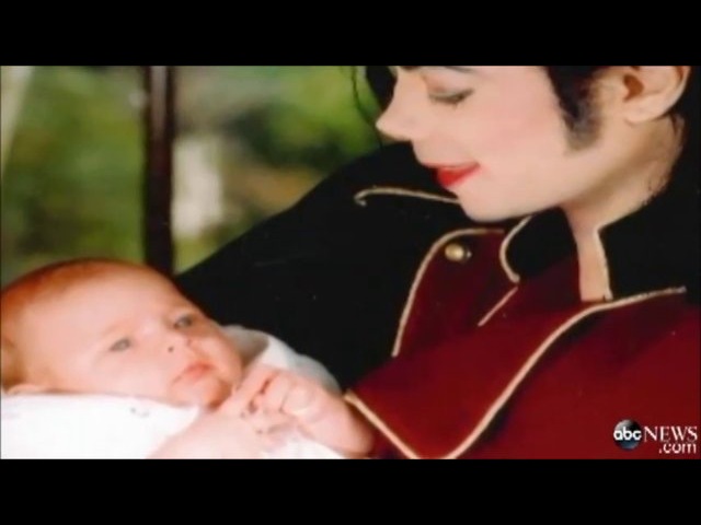 Michael with Prince, Paris, Blanket