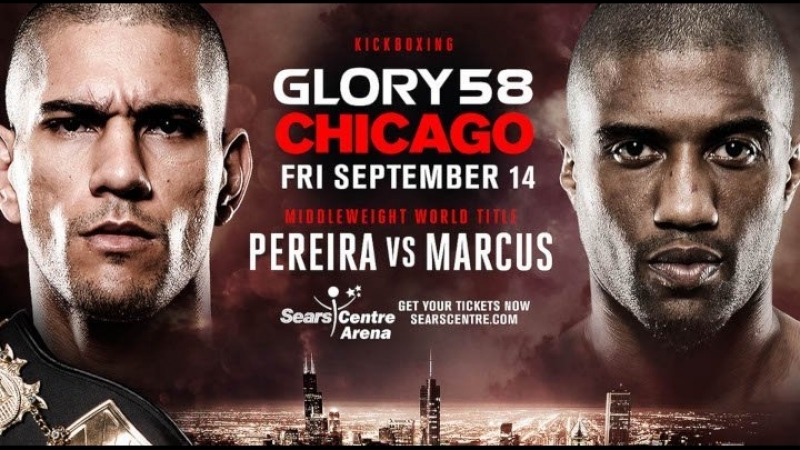 Саймон Маркус vs. Алекс Перейра, Glory 58, 15.09.2018