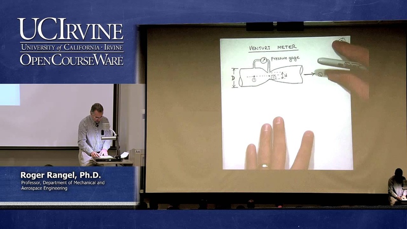 Introduction to Fluid Mechanics  | UC Irvine (9/25)