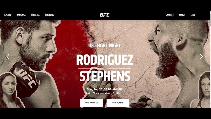 UFC on ESPN+ 17: Rodriguez vs. Stephens