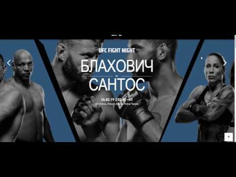 UFC on ESPN+ 3: Błachowicz vs. Santos