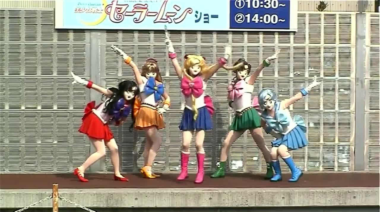 Kigurumi dolls sailor moon show