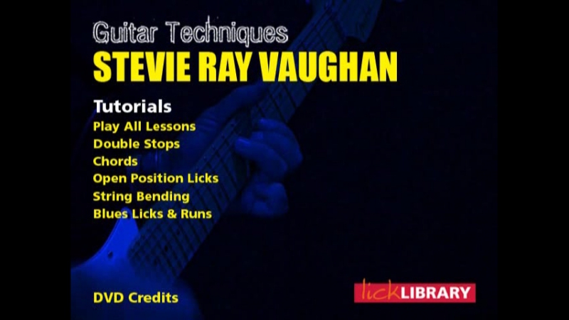 LL - Learn Guitar Techniques - SRV