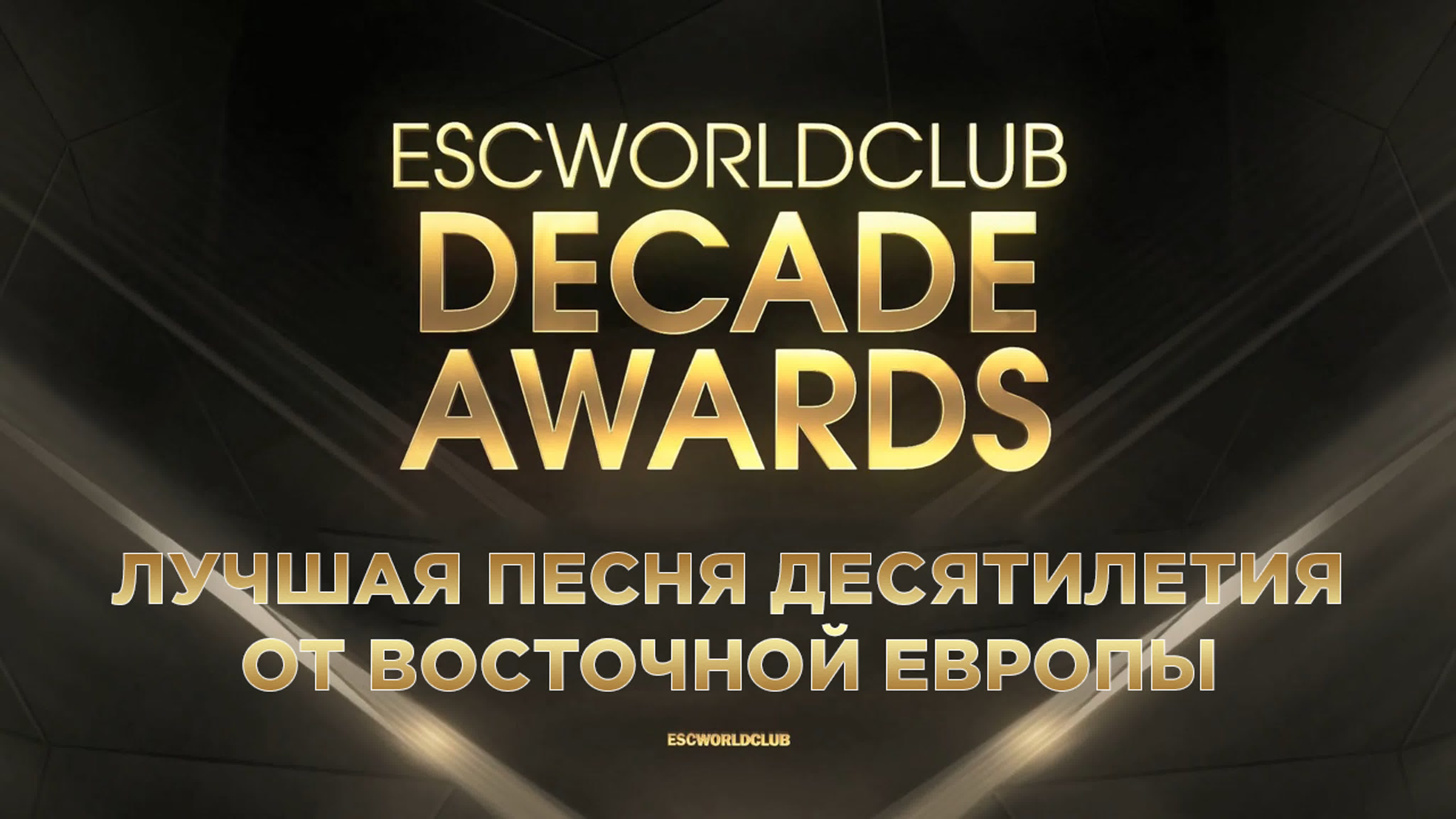 ESCWORLDCLUB DECADE AWARDS 2020