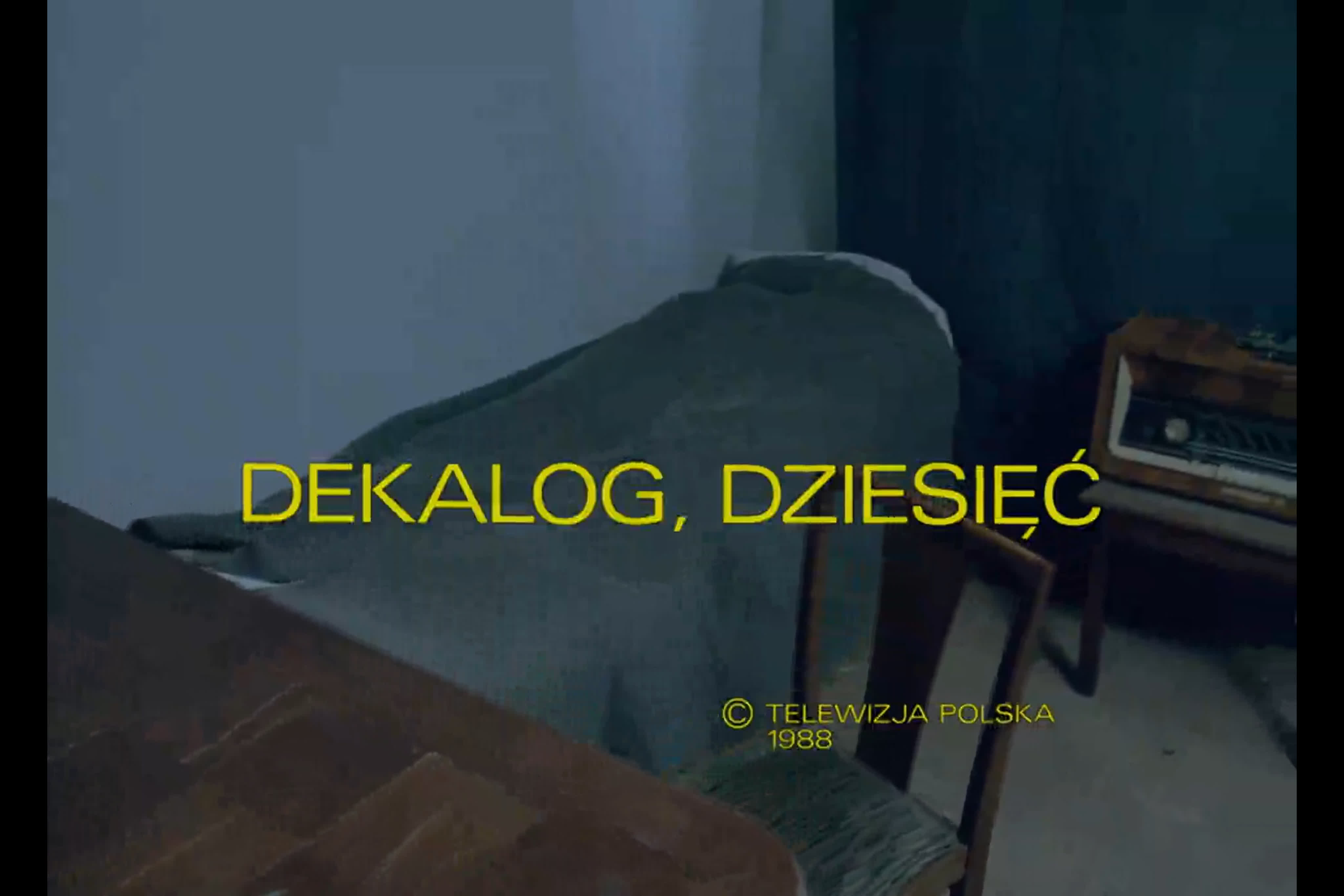 Dekalog [Krzysztof Kieslowski]