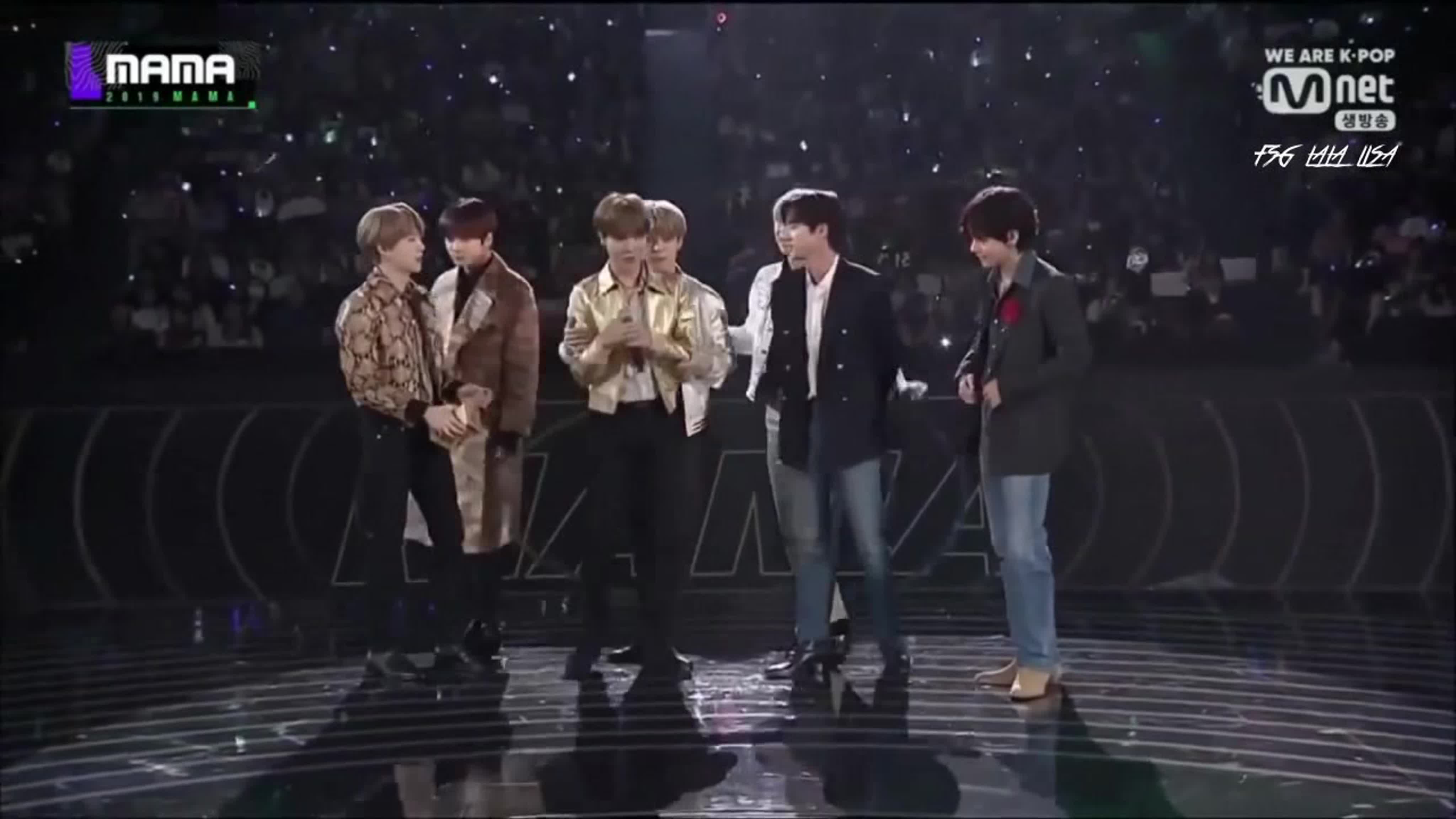 BTS на MAMA 2019