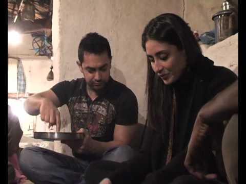 Aamir Khan and Kareena Kapoor in Chanderi