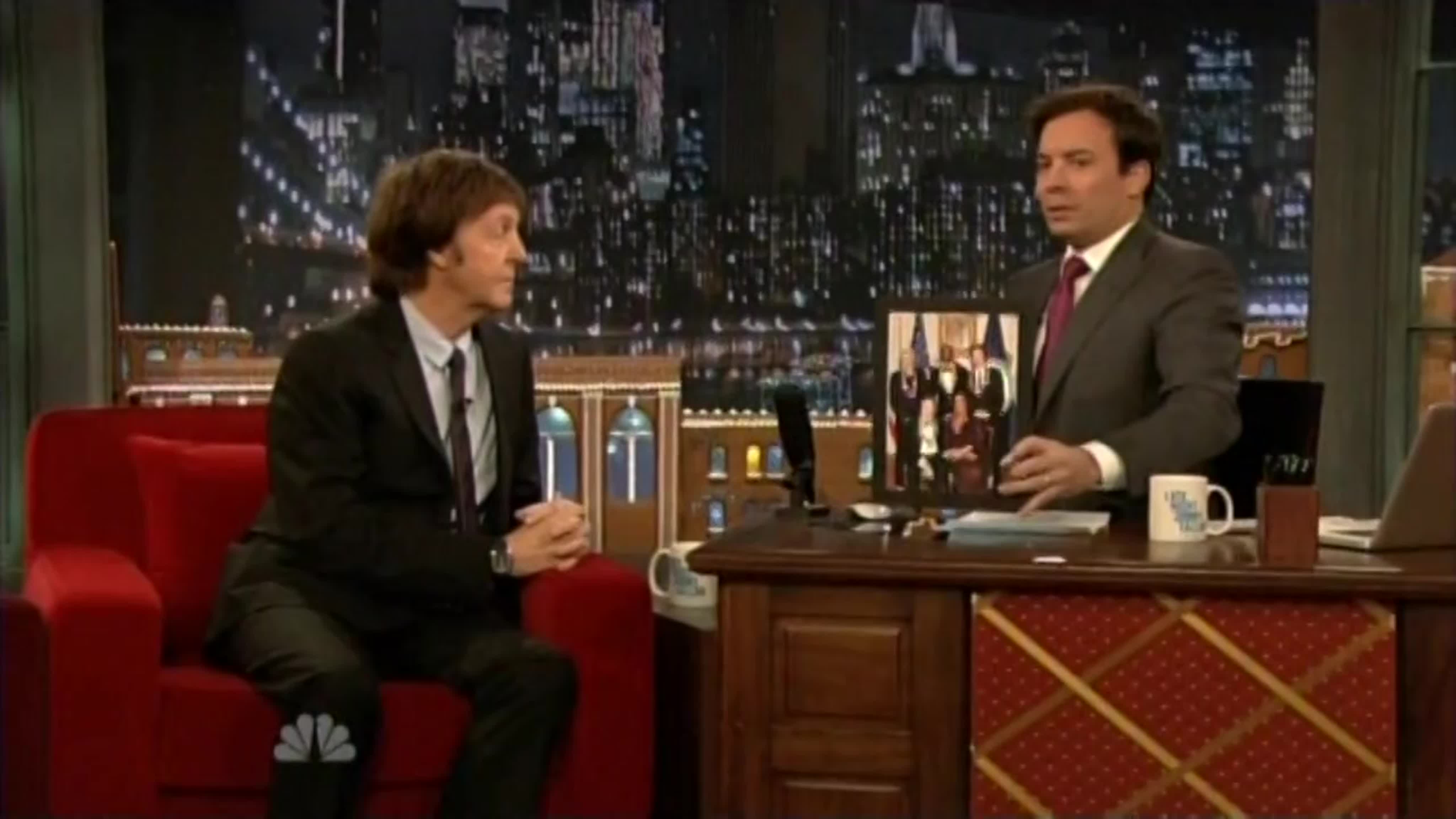 Late Night with Jimmy Fallon (2010) Paul McCartney