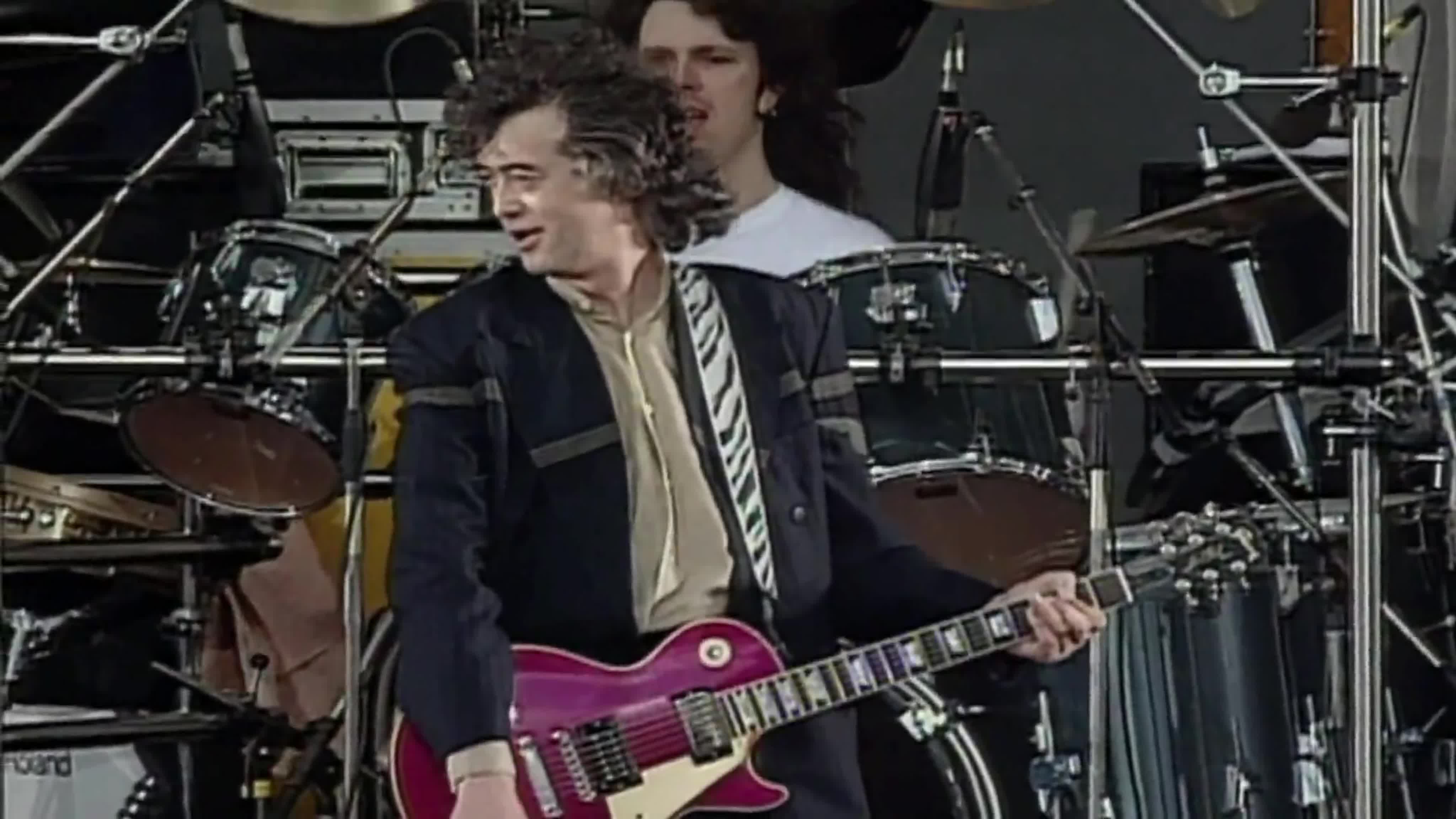 Jimmy Page & Robert Plant, live in Paris (1998)