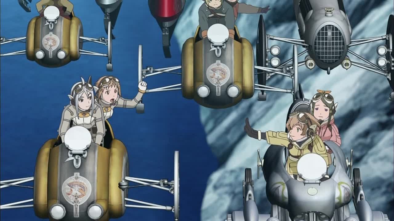 Последний Изгнанник: Среброкрылая Фам / Last Exile Ginyoku no Fam