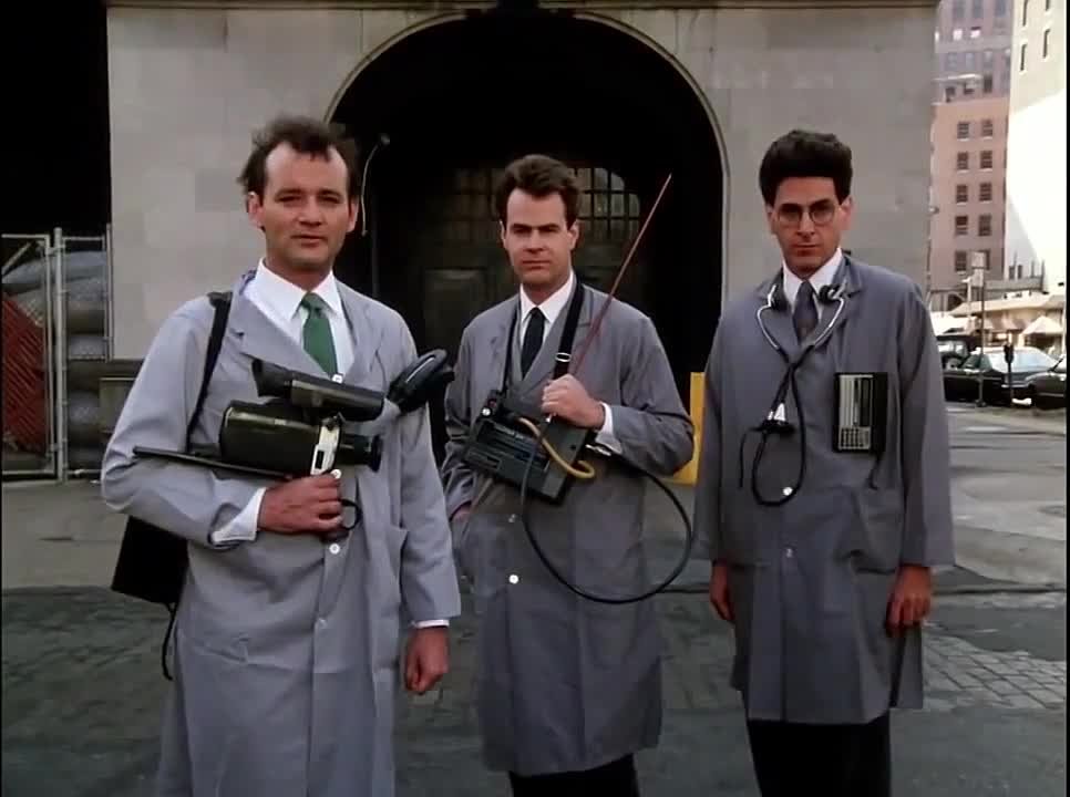 Оригинальные и альтернативные сцены фильмов "GHOSTBUSTERS" (1984),"GHOSTBUSTERS 2" (1989)