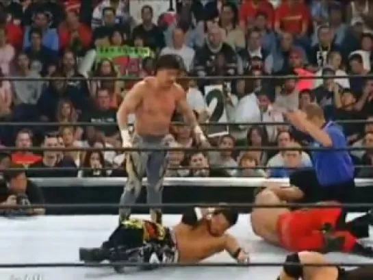 [Wrestling Museum]Summerslam 2003. Eddie Guerrero vs Benoit vs Rhyno vs Tajiri