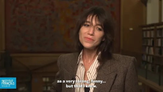 Charlotte Gainsbourg Interview (French Film Festival UK at Ciné Lumière, 2022)