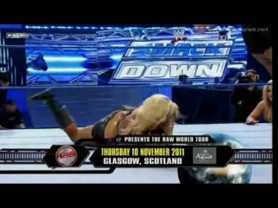 WWE SmackDown 03.06.2011 - Alicia Fox & Tamina vs. Kaitlyn & AJ