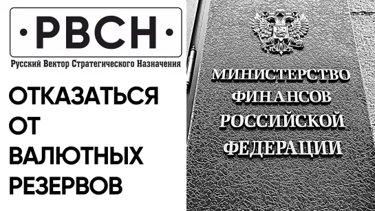 Выход только один - вообще отказаться от валютных резервов — Фёдоров