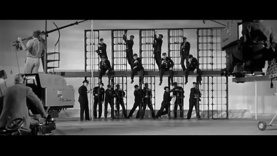 JAILHOUSE ROCK (1957) - Elvis Presley - Classic Movie Musical Numbers.mp4