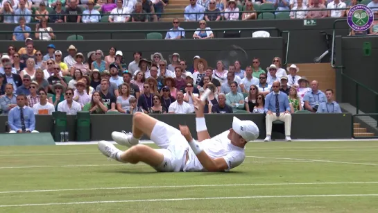 Best Shots from Wimbledon 2019