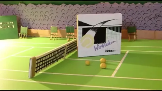 Wimbledon Song_Robin Ward_Cardboard Tennis Animation