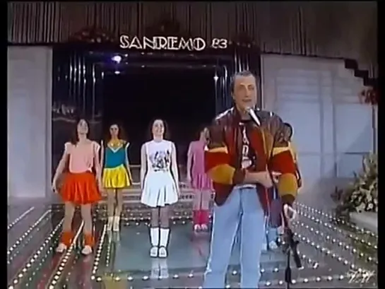 Pippo Franco - Chi chi chi, co co co. Sanremo 83.