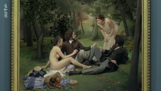 A Musée Vous, A Musée Moi - Le déjeuner sur l'herbe, Edouard Manet / ARTE France 2019