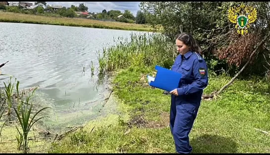 В реку Бобрик сливают сточные воды