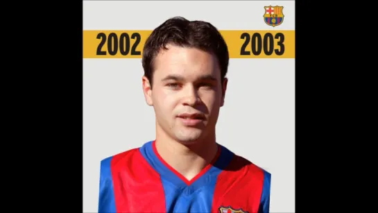 Andrés Iniesta 2002-2017