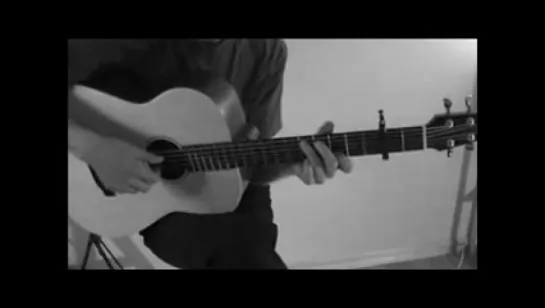 Twin Peaks Theme on baritone guitar