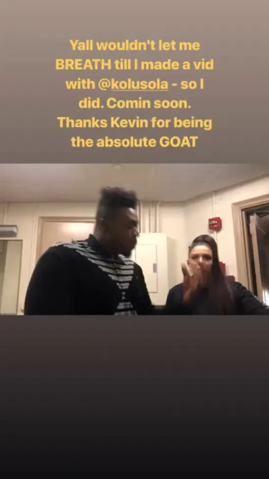 Kevin IG story