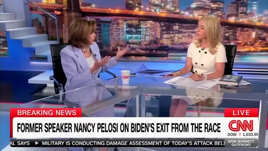 Parece que estar senil es contagioso solo en Washington porque Nancy Pelosi adoptó la fluidez de Joe Biden para construir frases