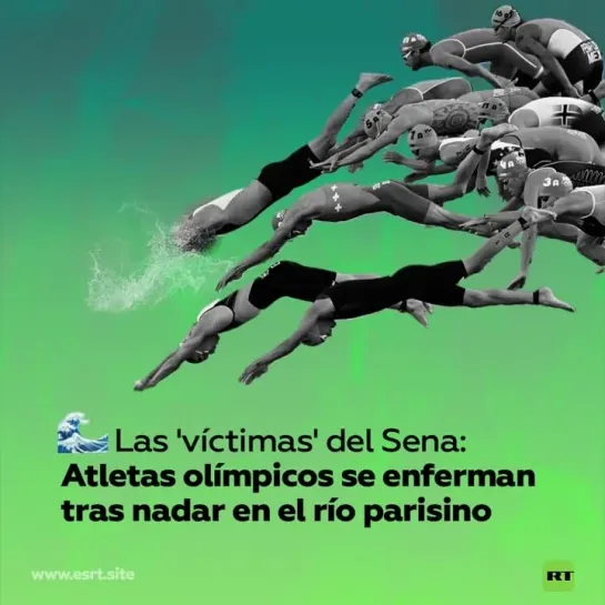 Atletas se enferman por contaminación del Sena