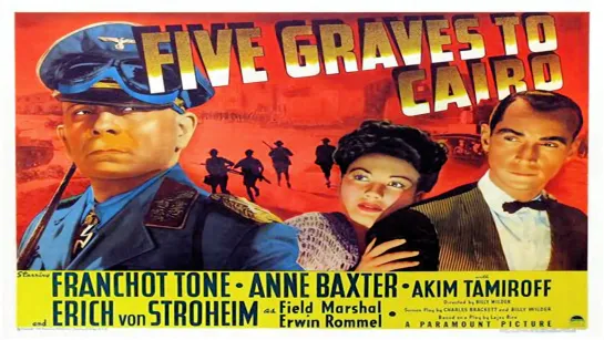 Five Graves to Cairo - I cinque segreti del deserto (1943) 720p. Eng.