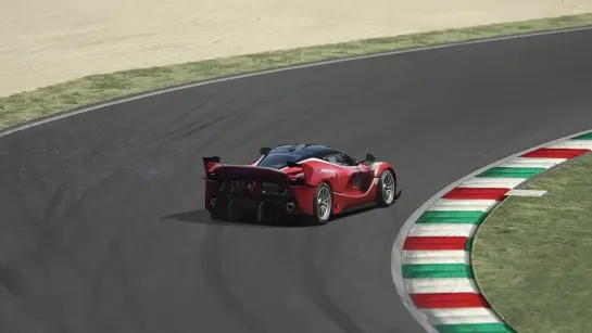 #Ferrari_FXX_K_дрифт