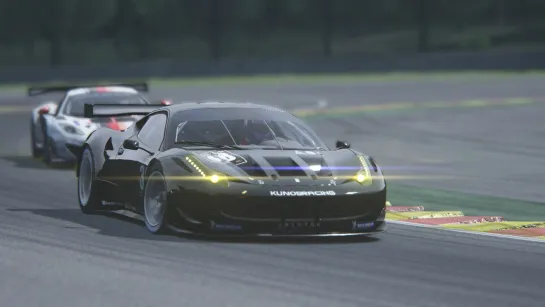 Гонка в Спа-Франкоршам на #Ferrari 458 GT2