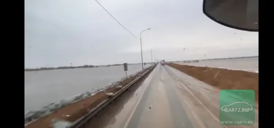 На видео участок дороги Тюмень - Омск. 😱