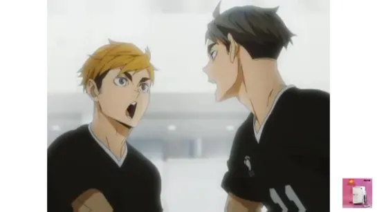 ▹ haikyuu; miya